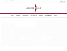 Tablet Screenshot of nord-sued-grund-immobilien.de